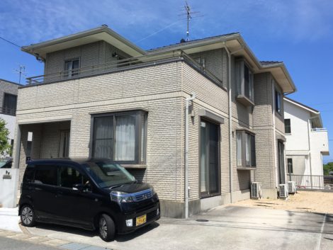 山口県宇部市中村Ｎ様邸　外壁塗装工事